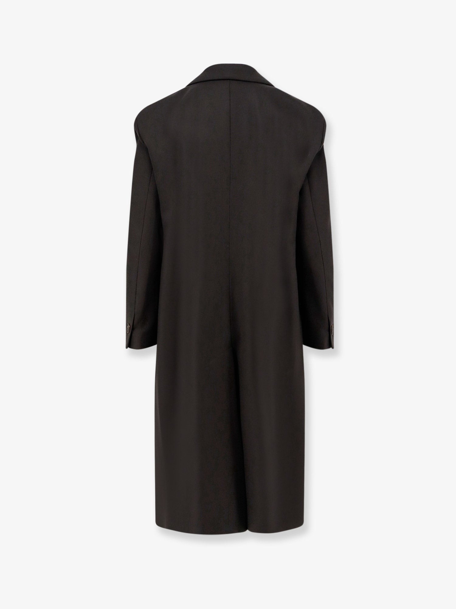 Hevò Women's Martina Franca Wool Blend Coat Brown