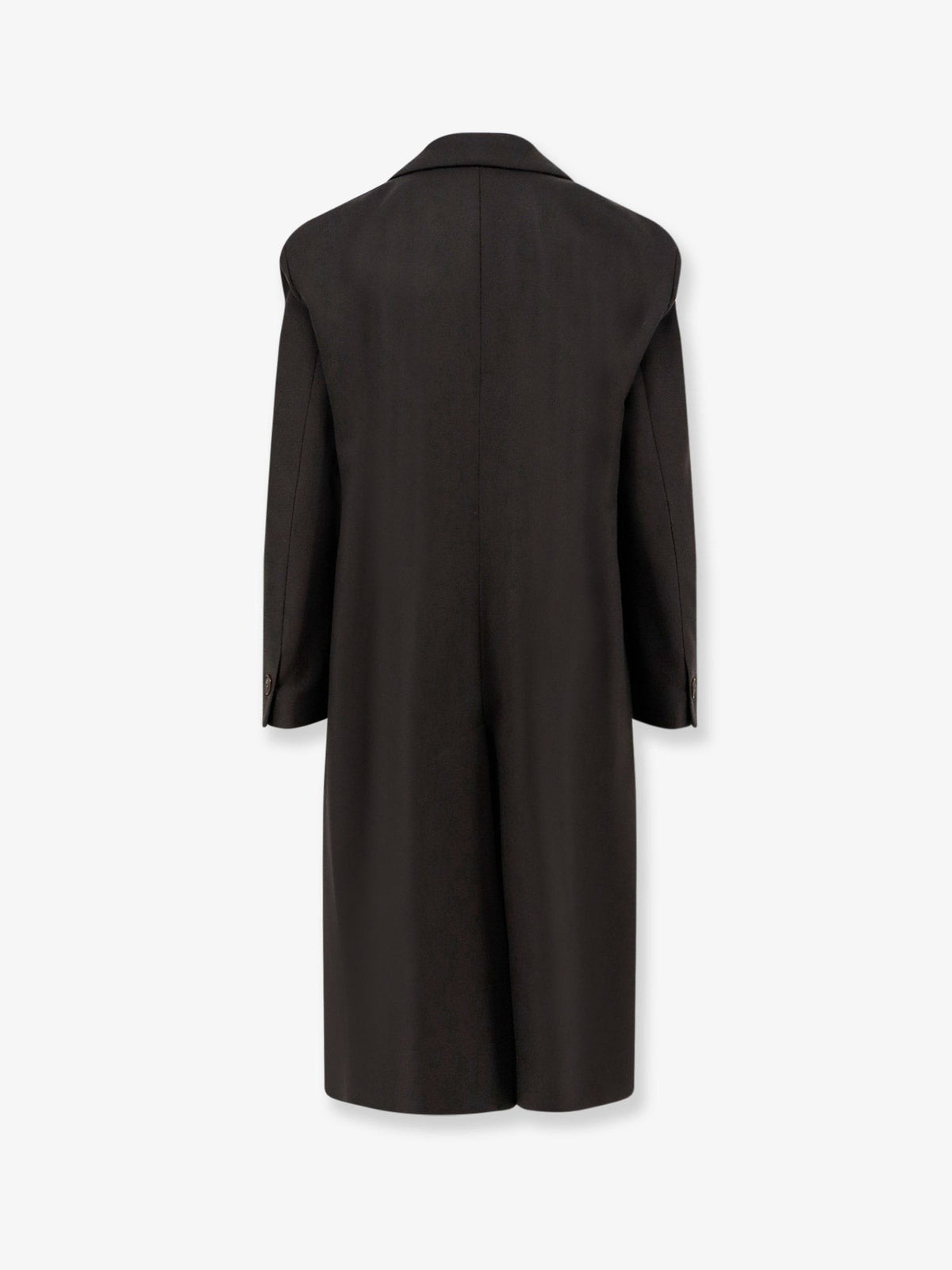 Hevò Women's Martina Franca Wool Blend Coat Brown, view 2
