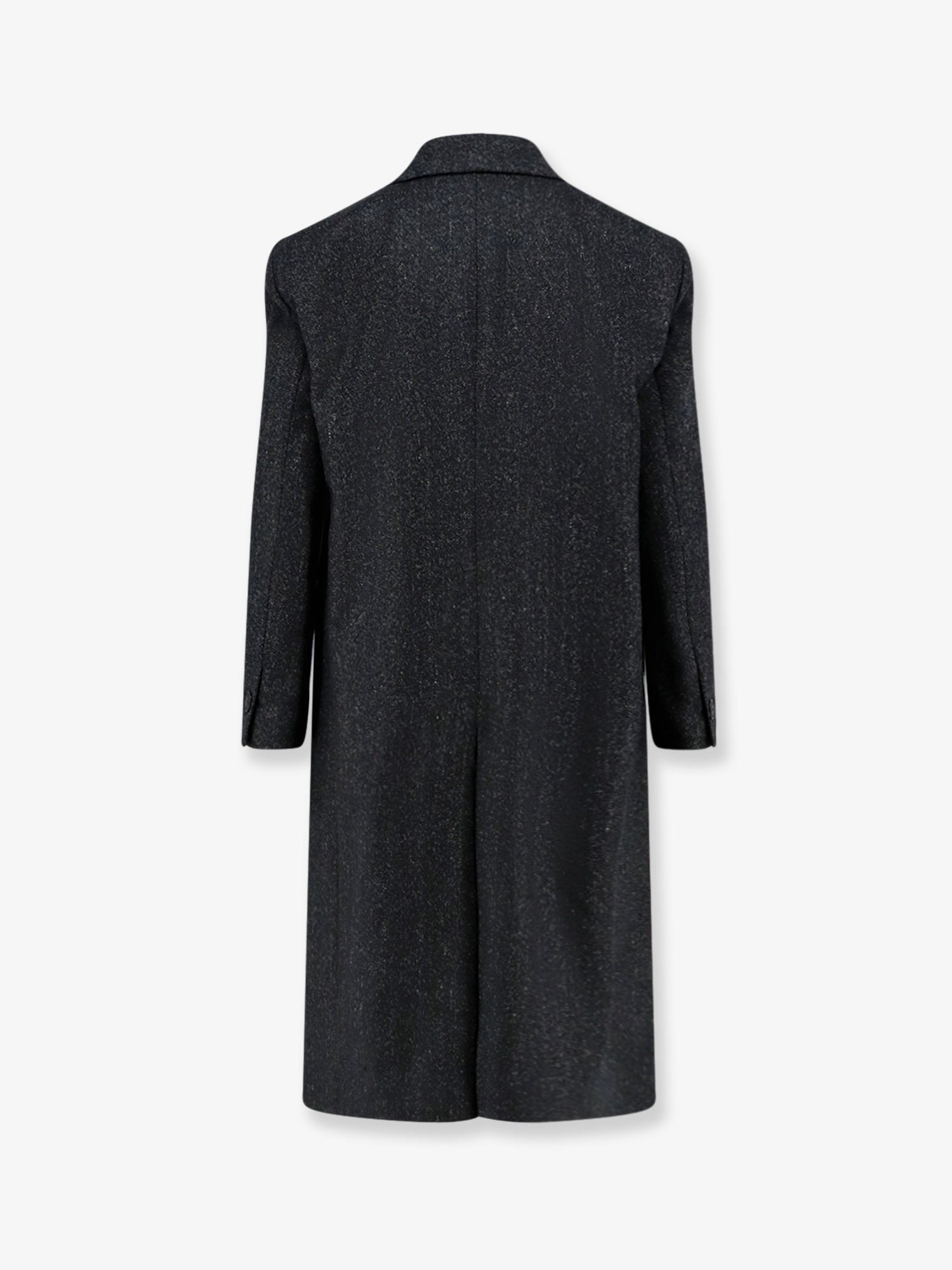 Hevò Women's Martina Franca Wool Blend Coat Black