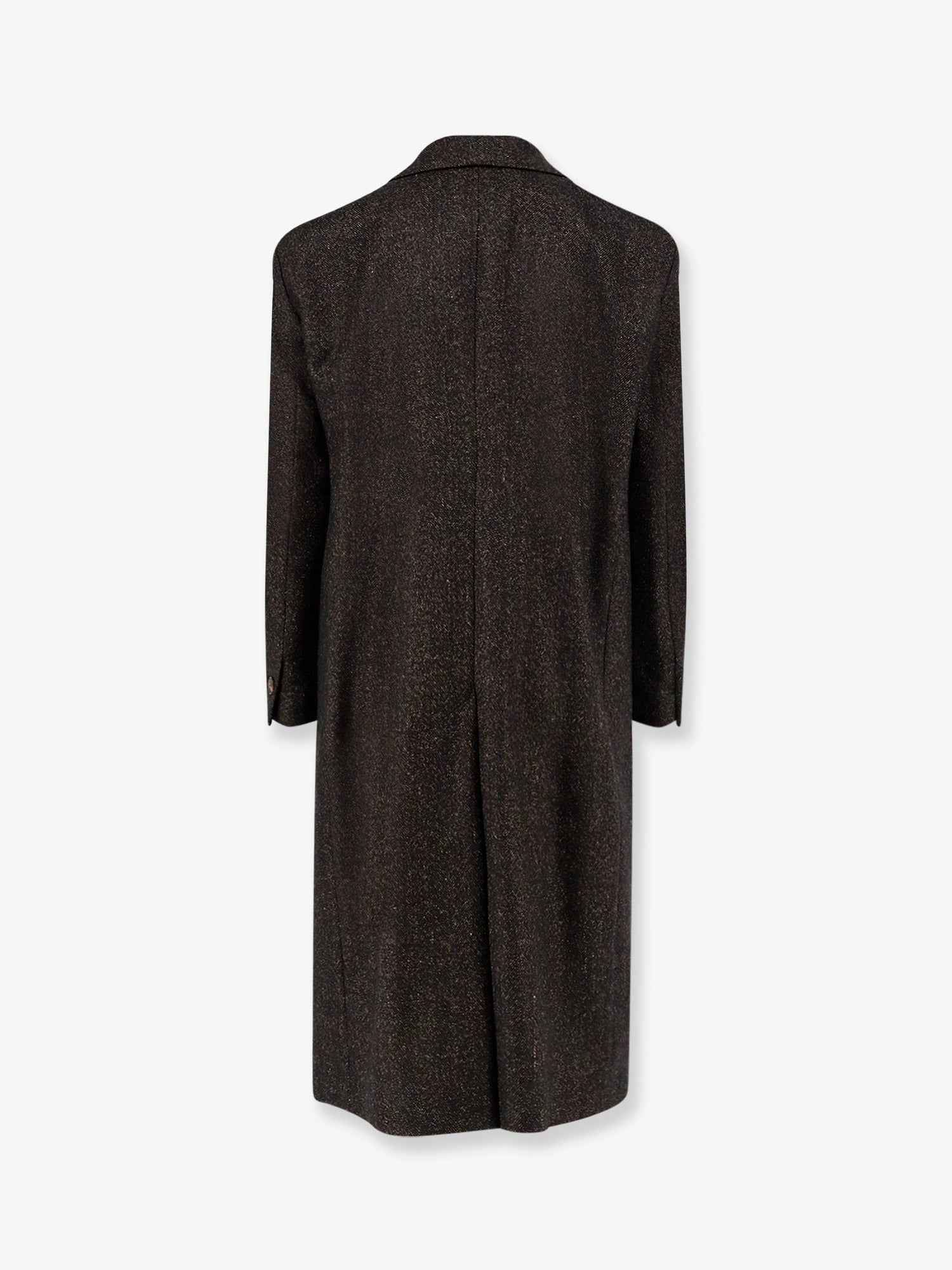 Hevò Women's Martina Franca Wool Blend Coat Black