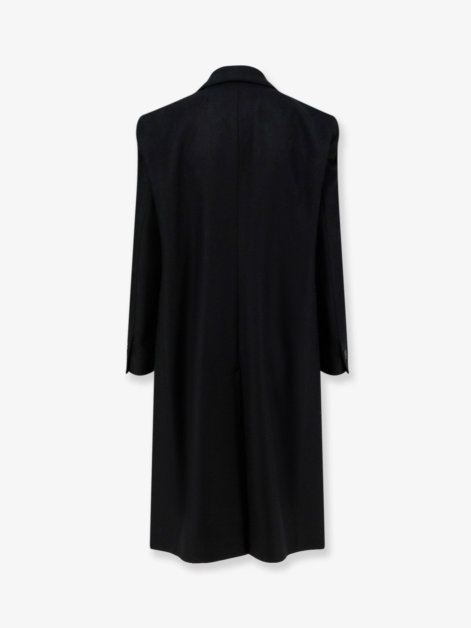 Hevò Women's Martinafranca Wool Blend Coat Black