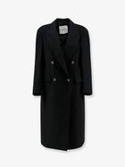 Hevò Women's Martinafranca Wool Blend Coat Black