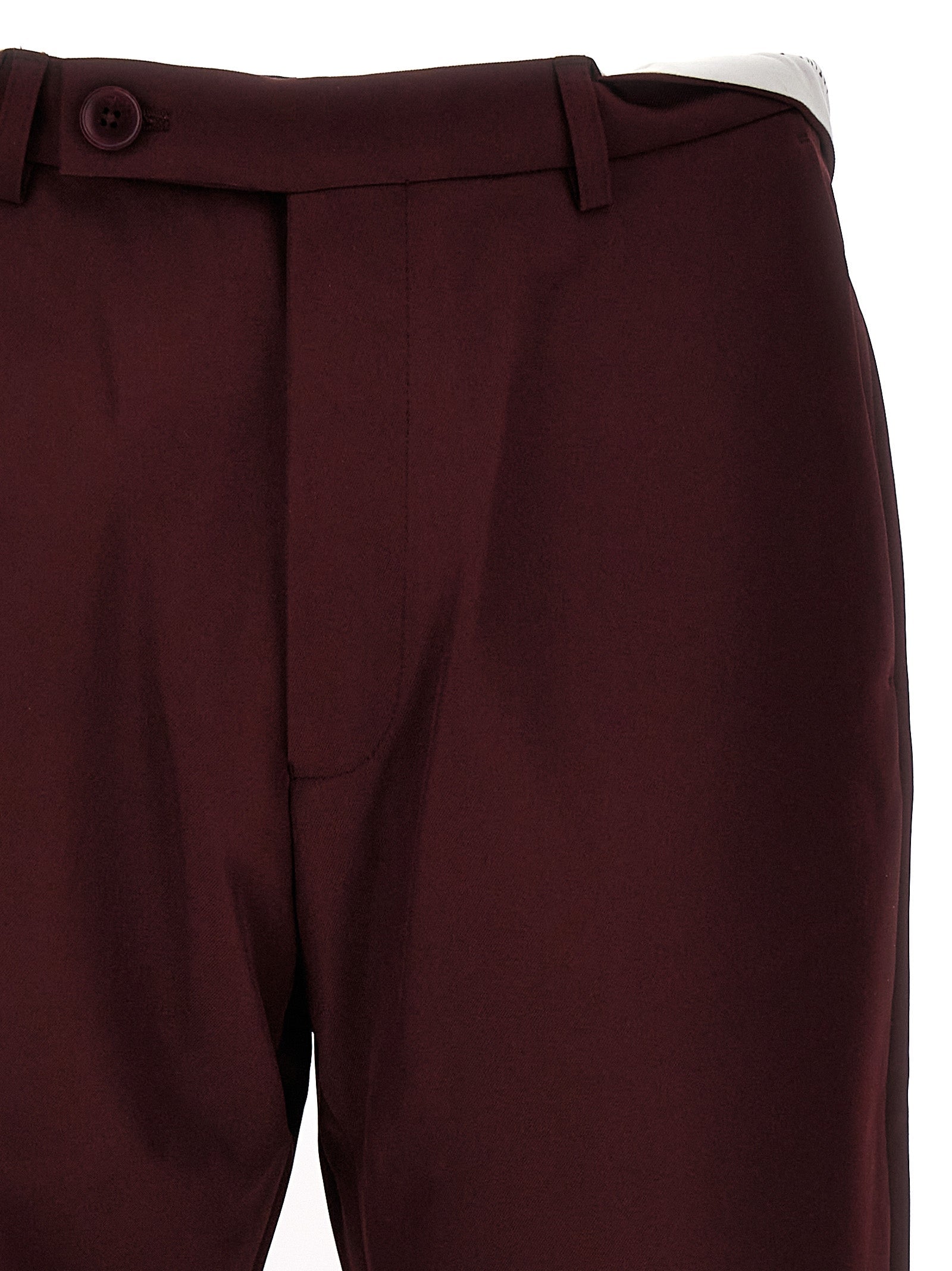MARTINE ROSE - MARTINE ROSE - ’Rolled Waistband Tailored’ pants - Men’s Pants