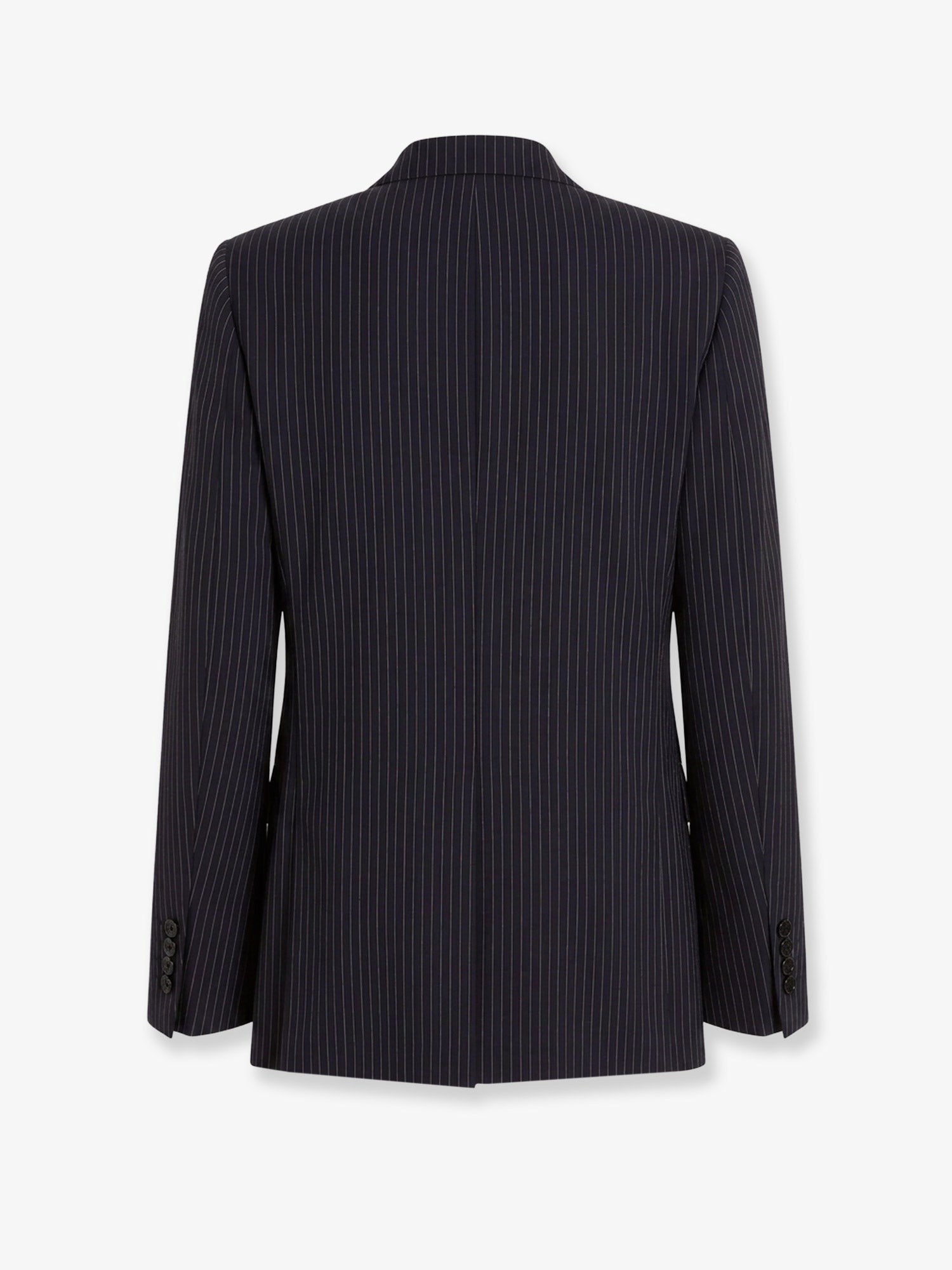 Dolce &amp; Gabbana Men's Martini Light Double Breasted Pinstriped Wool Blazer Pattern