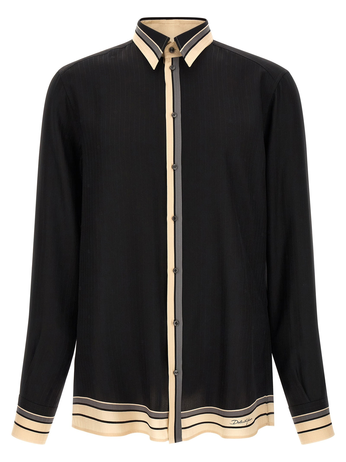 Dolce &amp; Gabbana Martini Shirt Black