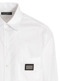 Dolce &amp; Gabbana Martini Shirt White
