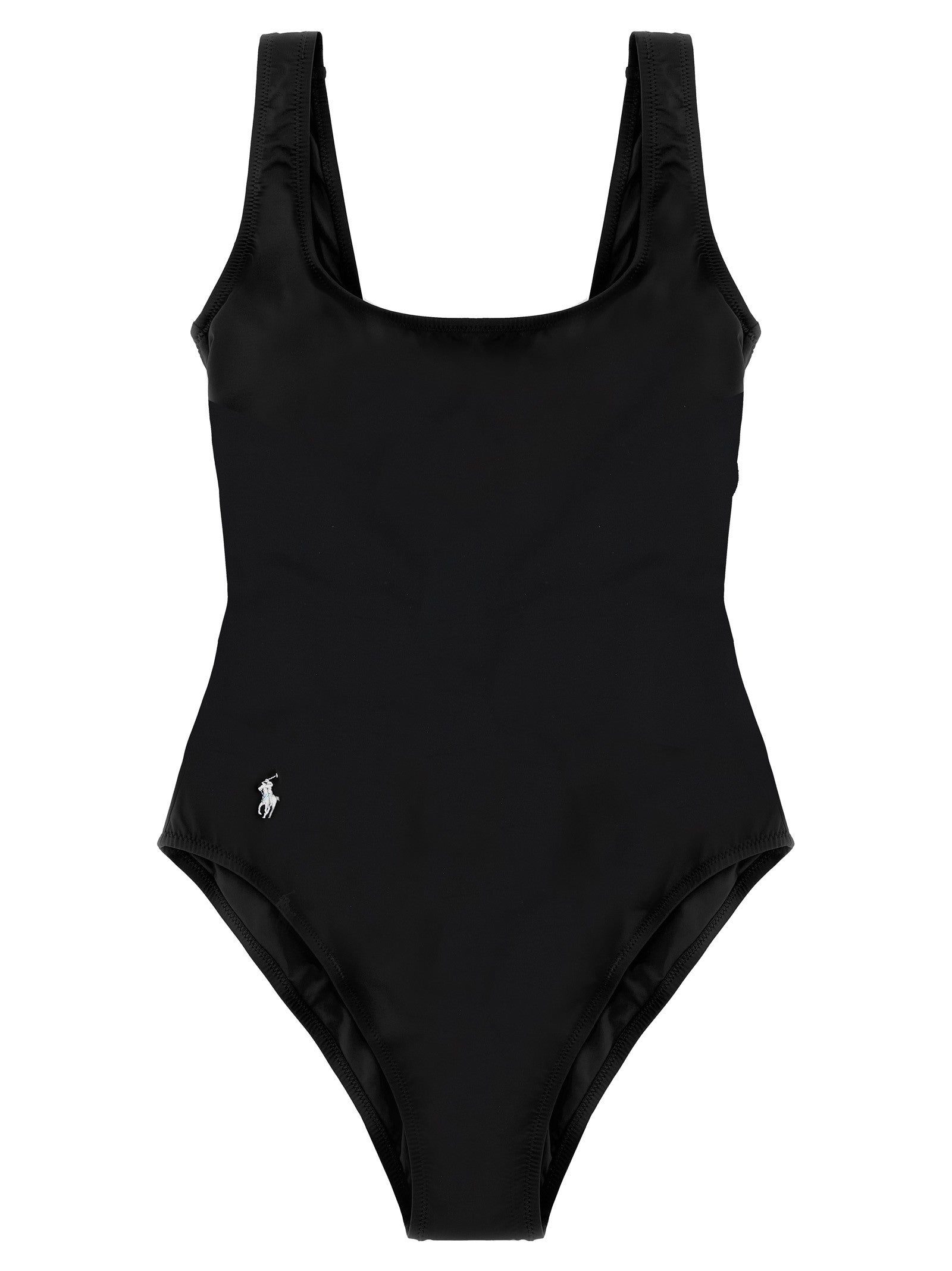 Polo Ralph Lauren Martinique One Piece Swimsuit Black