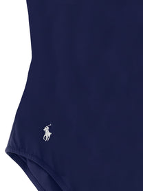Polo Ralph Lauren Martinique One Piece Swimsuit Blue