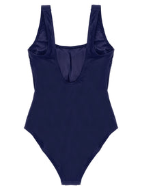 Polo Ralph Lauren Martinique One Piece Swimsuit Blue