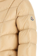 Moncler Marusse Down Jacket Beige, view 4