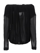 Rick Owens Women's Mary Jacket Black, view 3