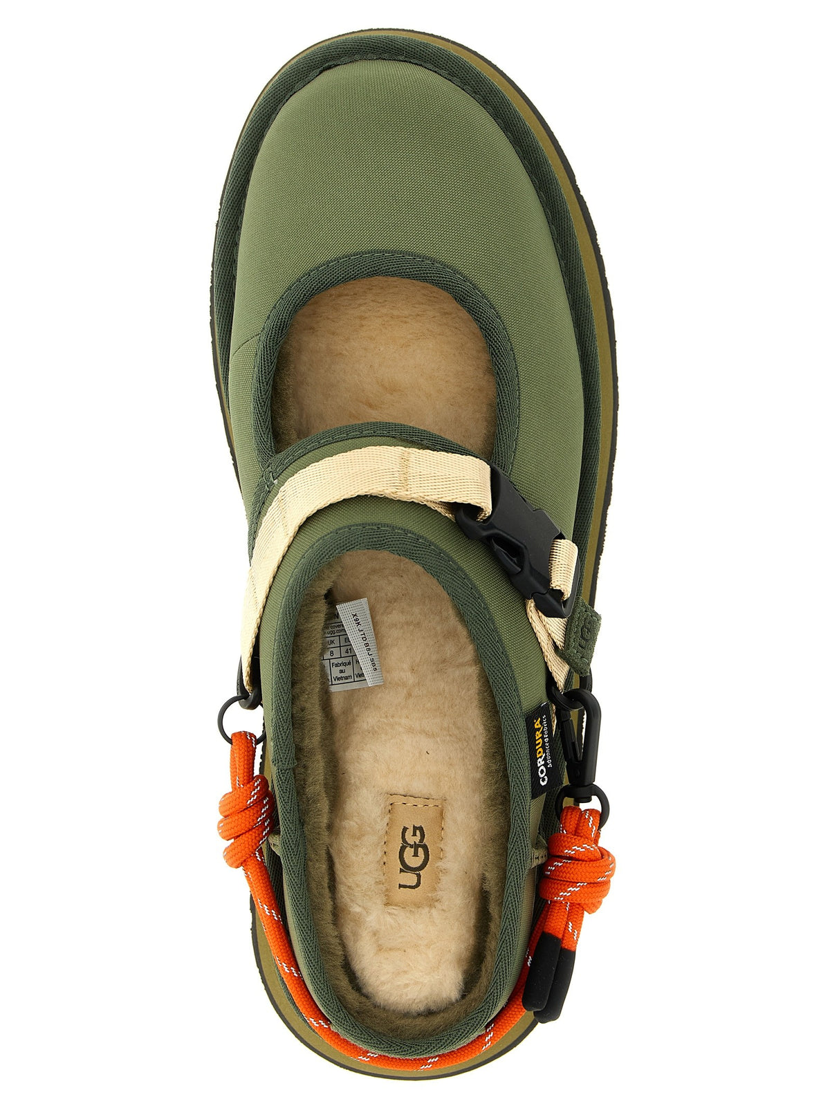 UGG Mary Jane Bea Wildwood Sabots Green, view 4