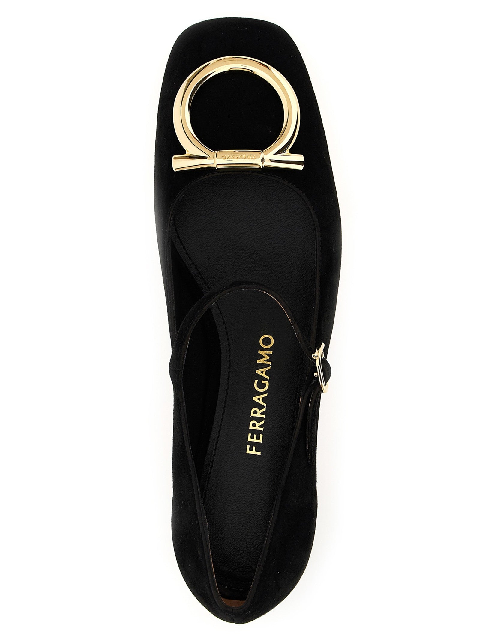 Ferragamo Mary Jane Marry Black