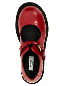 Moschino Mary Jane Olivia Red