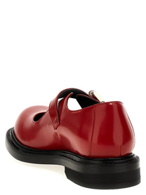Moschino Mary Jane Olivia Red