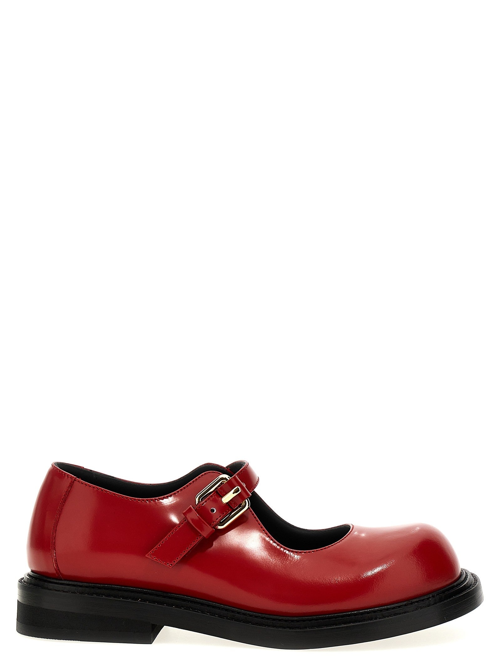 Moschino Mary Jane Olivia Red