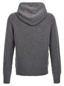 MA’RY’YA - MA’RY’YA - Wool hooded sweater - Men’s Knitwear