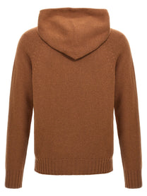 MA’RY’YA - MA’RY’YA - Wool hooded sweater - Men’s Knitwear