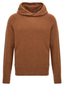 MA’RY’YA - MA’RY’YA - Wool hooded sweater - Men’s Knitwear