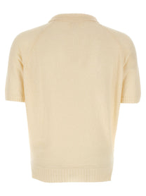 MA’RY’YA - MA’RY’YA - Bouclé polo shirt - Men’s Tops
