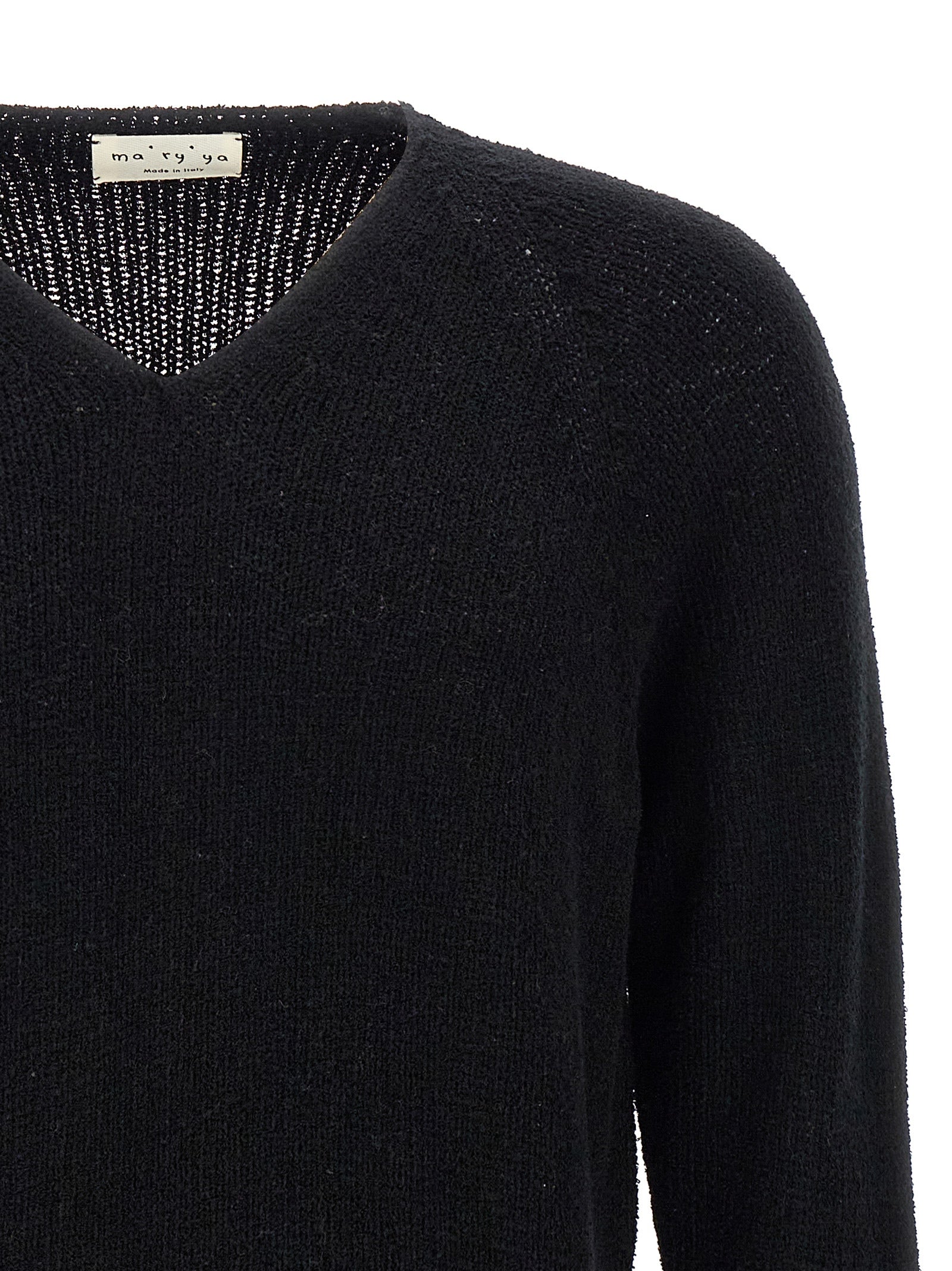 MA’RY’YA - MA’RY’YA - Bouclé sweater - Men’s Knitwear
