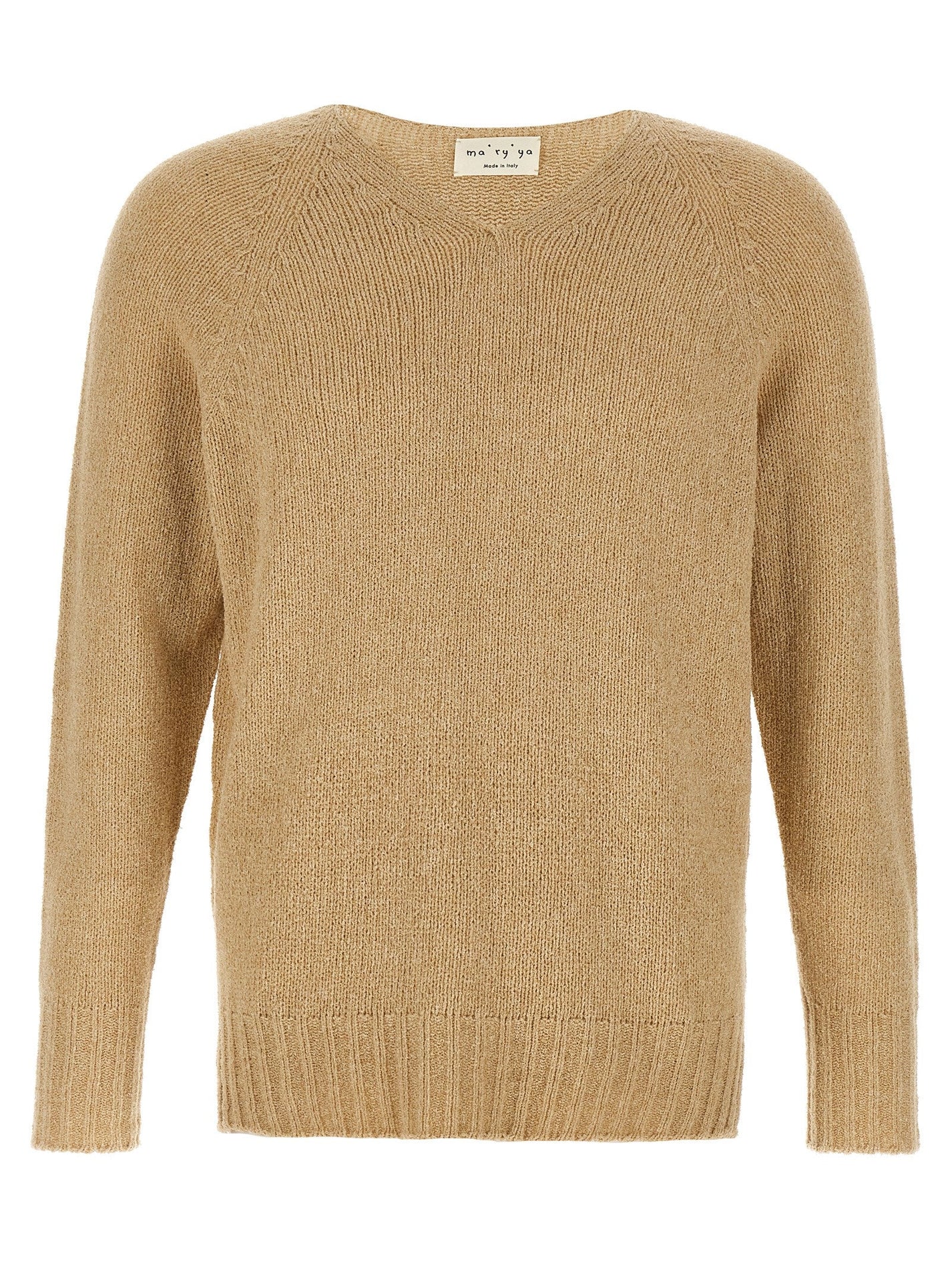 MA’RY’YA - MA’RY’YA - Bouclé sweater - Men’s Knitwear