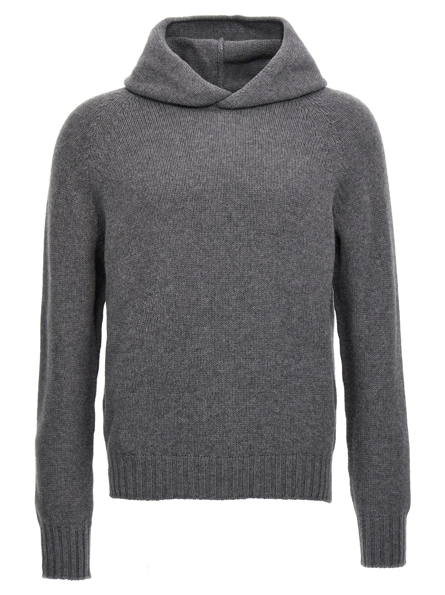 MA’RY’YA - MA’RY’YA - Wool hooded sweater - Men’s Knitwear