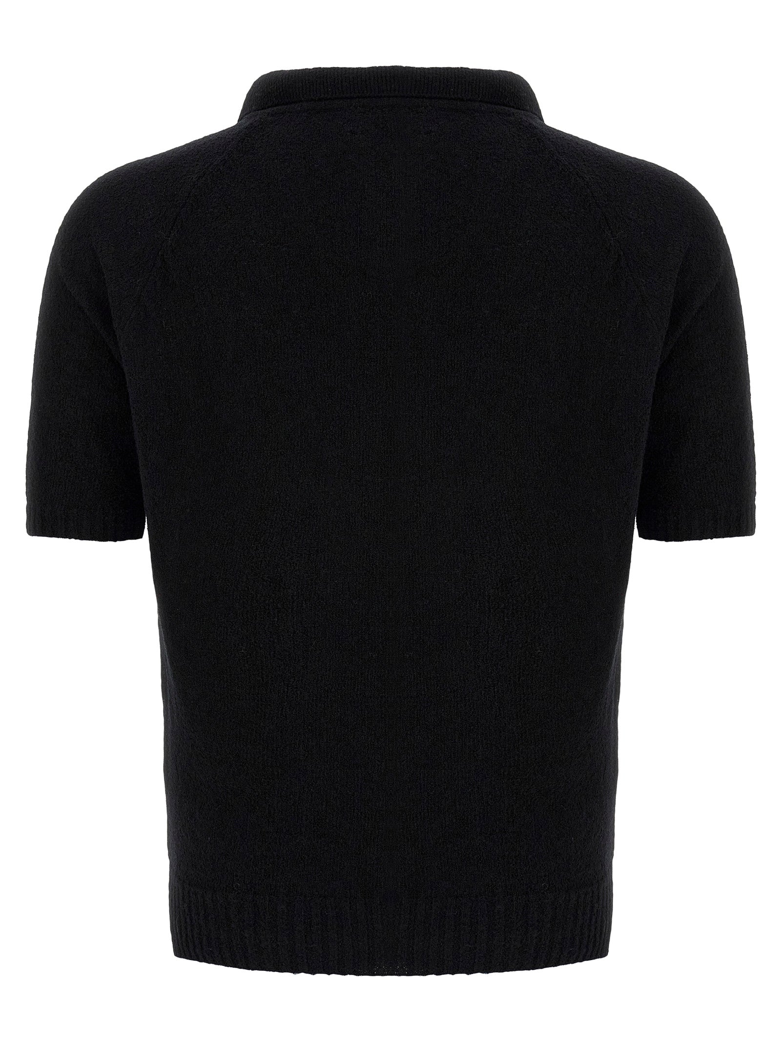 MA’RY’YA - MA’RY’YA - Bouclé cotton polo shirt - Men’s Tops