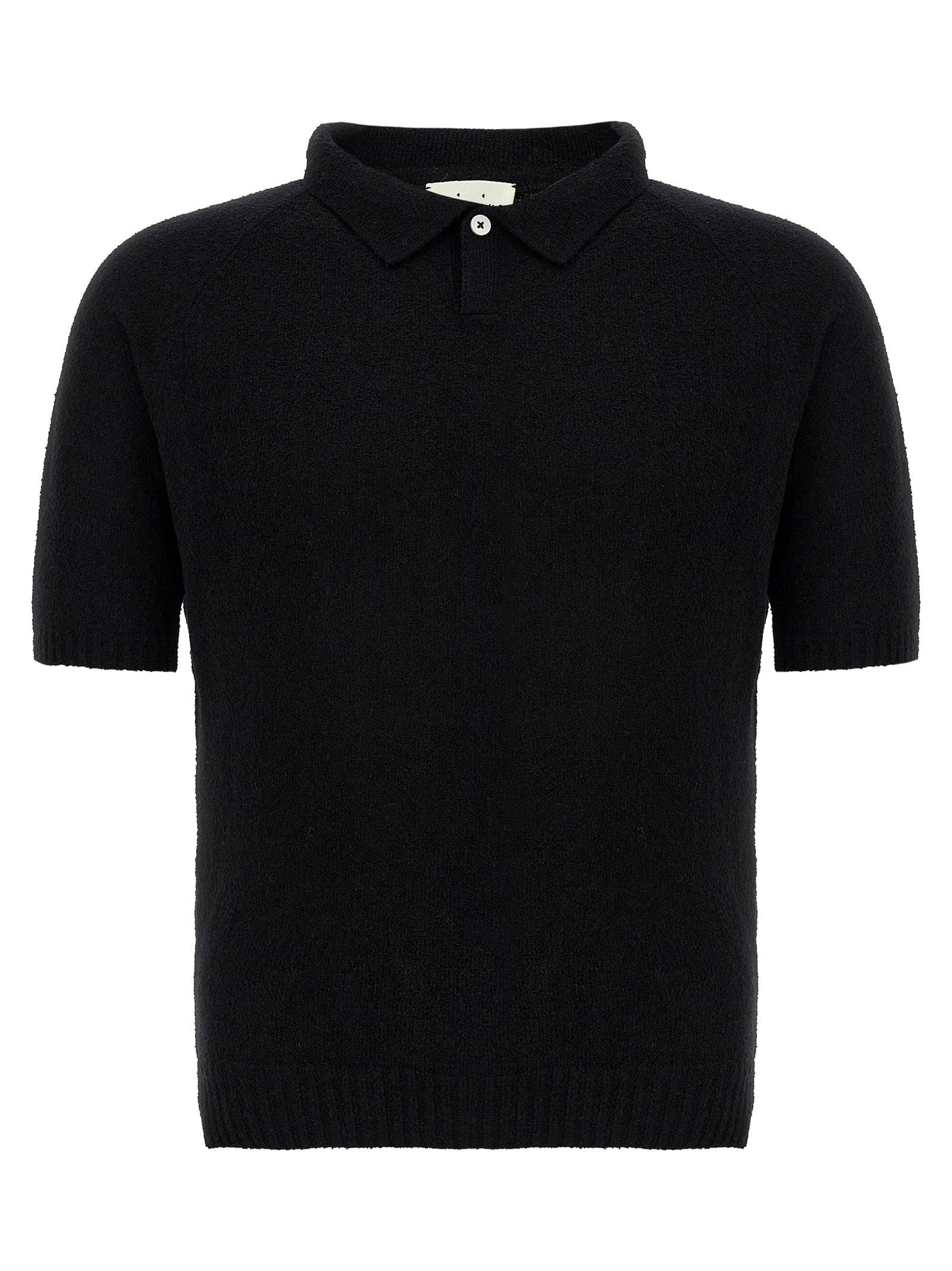 MA’RY’YA - MA’RY’YA - Bouclé cotton polo shirt - Men’s Tops