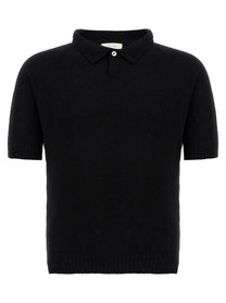 MA’RY’YA - MA’RY’YA - Bouclé cotton polo shirt - Men’s Tops