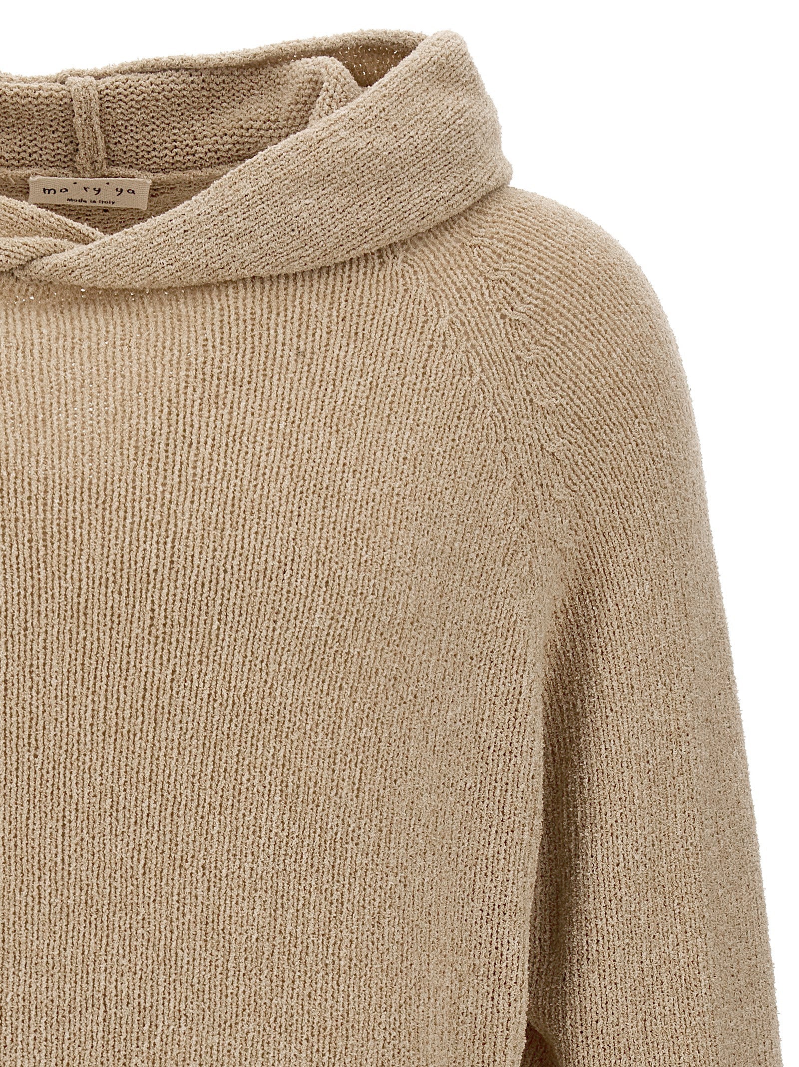 MA’RY’YA - MA’RY’YA - Hooded sweater - Men’s Knitwear