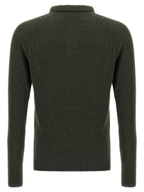 MA’RY’YA - MA’RY’YA - Bouclé cotton polo shirt - Men’s Tops