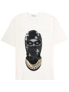 Ih Nom Uh Nit Men's Mask Crosses Shirt White