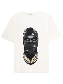 Ih Nom Uh Nit Men's Mask Crosses Shirt White