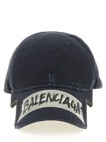 Balenciaga Masking Tape Beanie Black