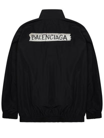 Balenciaga Men's Masking Tape Jacket Black