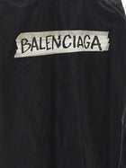 Balenciaga Masking Tape Shirt Black, view 4
