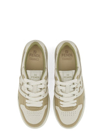 Fendi Men's Match Sneaker White