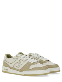 Fendi Men's Match Sneaker White
