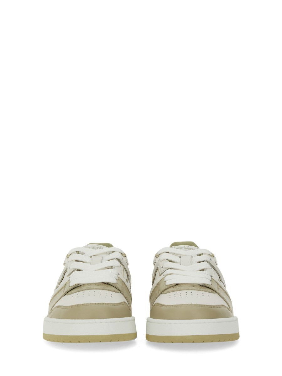 Fendi Men's Match Sneaker White