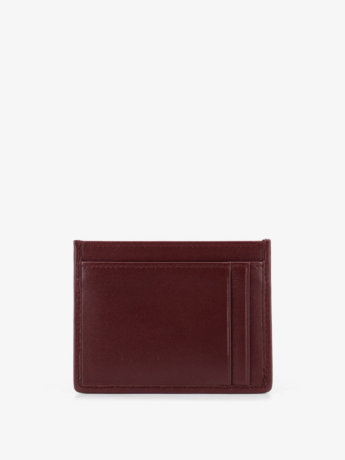Miu Miu Women's Matelassé Leather Card Holder Red, view 2