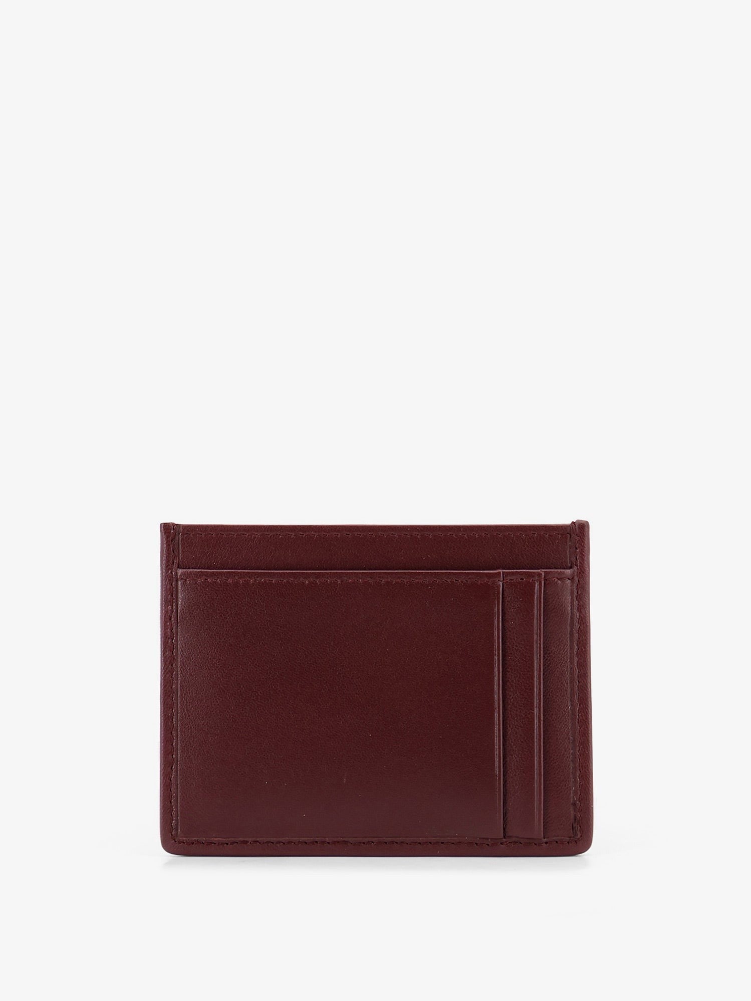 Miu Miu Women's Matelassé Leather Card Holder Red