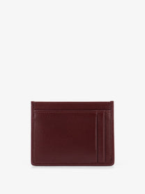 Miu Miu Women's Matelassé Leather Card Holder Red