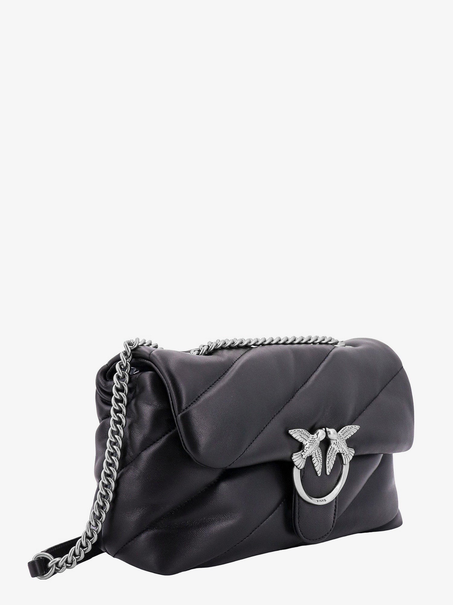 Pinko Women's Classic Love Puff Crossbody Bag Black