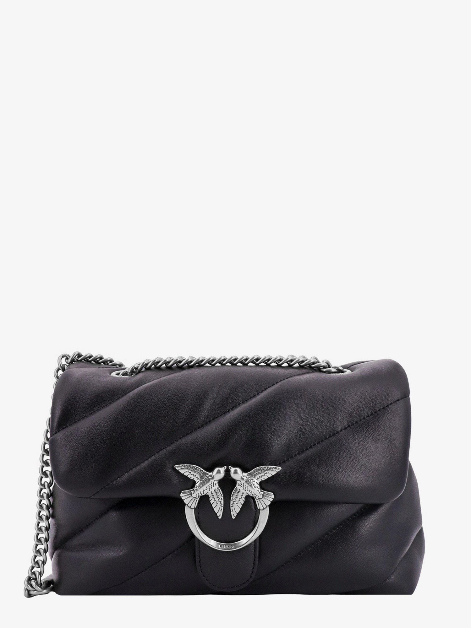 Pinko Women's Classic Love Puff Crossbody Bag Black