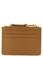 Miu Miu Matelassé Nappa Cardholder Brown