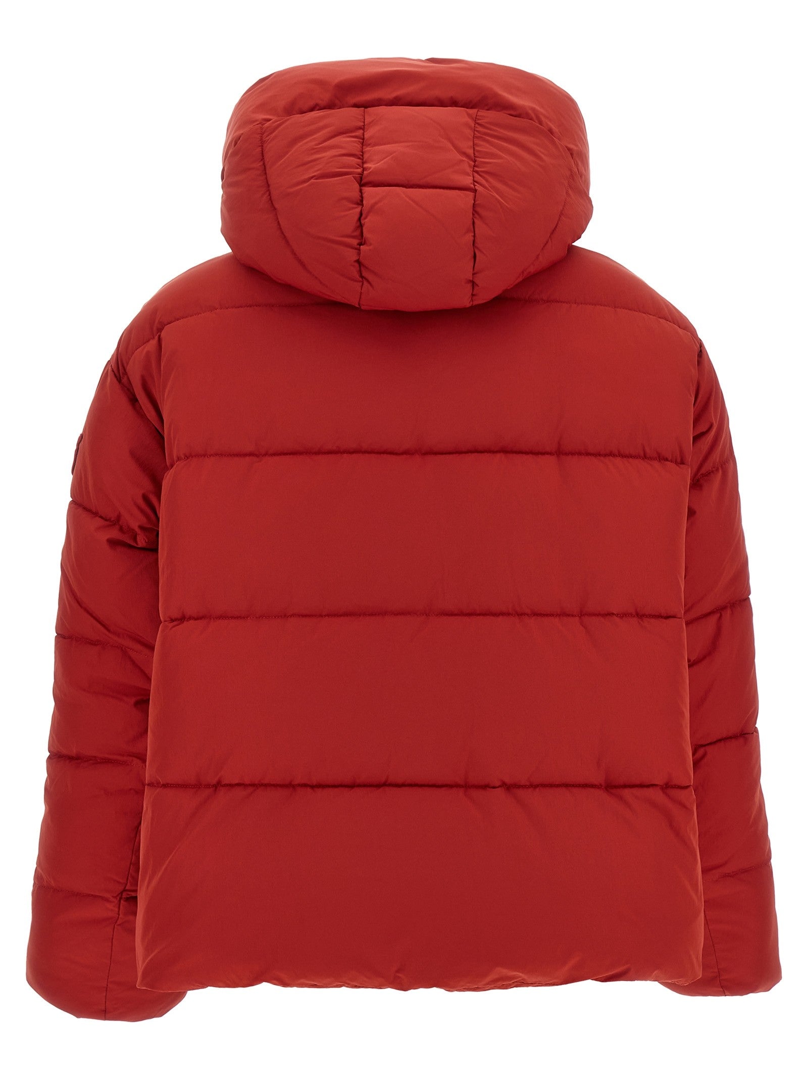 Pinko Matt Finish Down Jacket Red