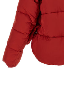 Pinko Matt Finish Down Jacket Red