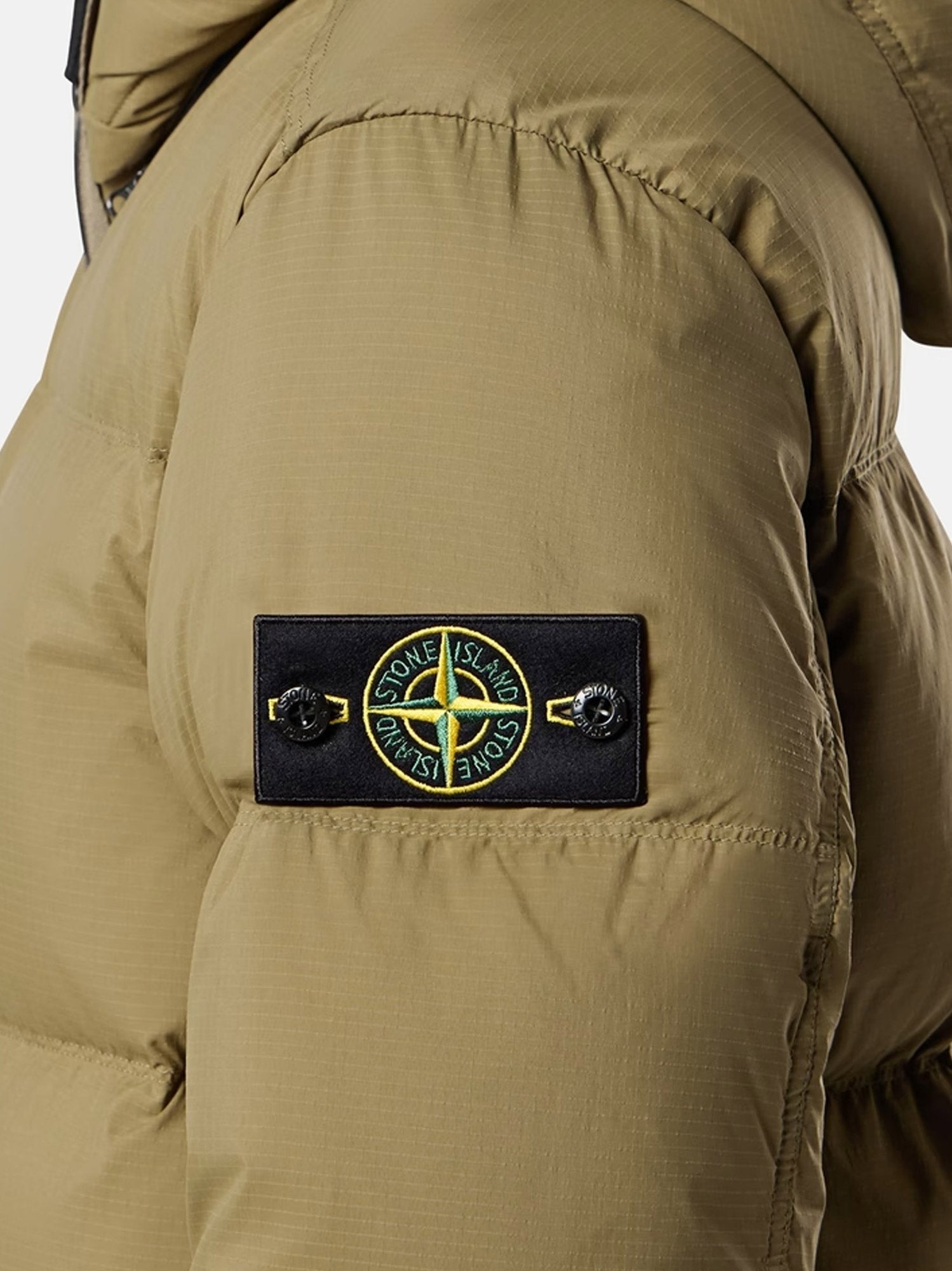 Stone Island Men's Matt Ripstop Cordura® Advanced Fabrics Down Jacket Green