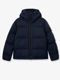 Stone Island Men's Matt Ripstop Cordura® Advanced Fabrics Down Jacket Blue